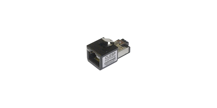 Ethernet Voltage Transient and Surge Protector, 1.1 in. L