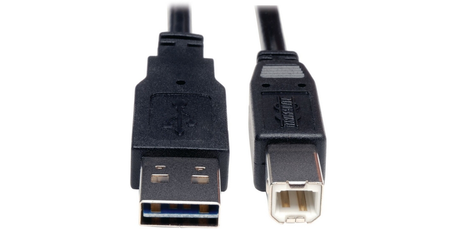 USB 2.0 (High Speed), Straight, Passive, Length 10 ft. (3.05m)