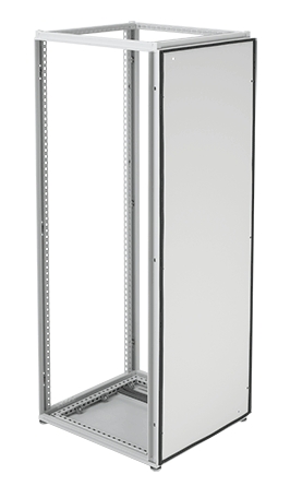 Panel, RAL 7035 Light Gray, Powder-Coated, 16 ga. Mild Steel