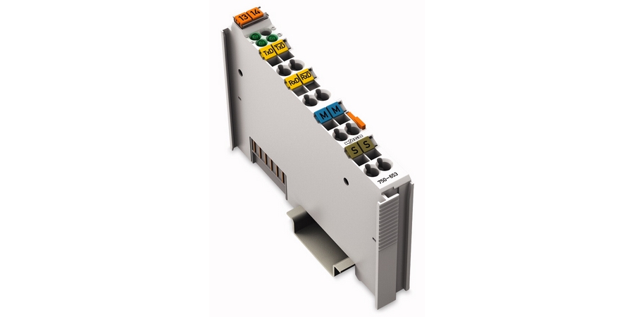 Adjustable Serial Interface Module,RAL 7035 Light Gray,Cage Clamp,65 mA ...