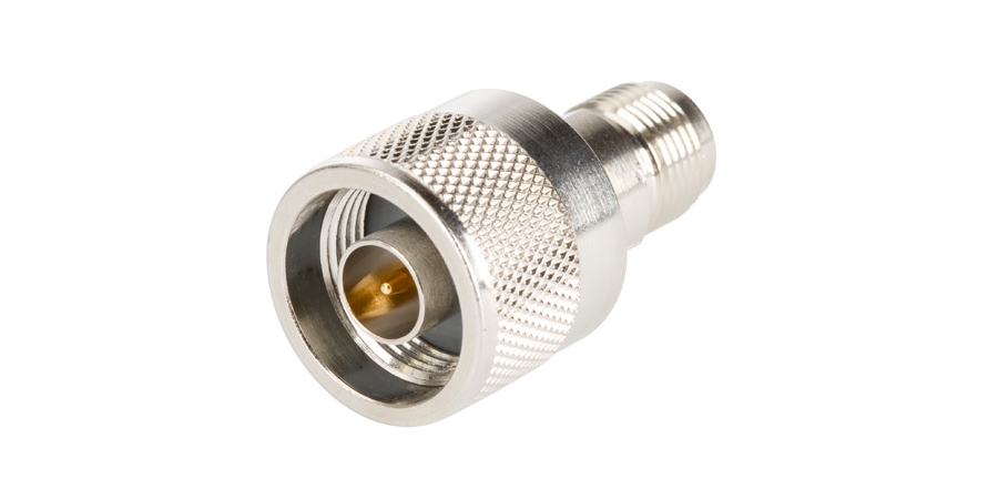Coaxial Adapter, N-Type Male Connector 1, TNC Female Connector 2 ...