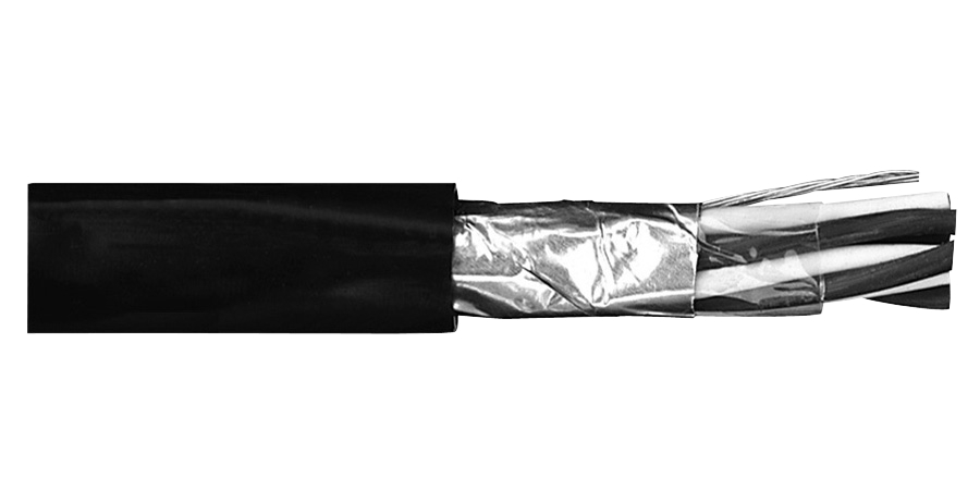 Instrumentation Cable, 6 Pair, Bare Copper, 20 AWG, Stranded, K1, PVC ...