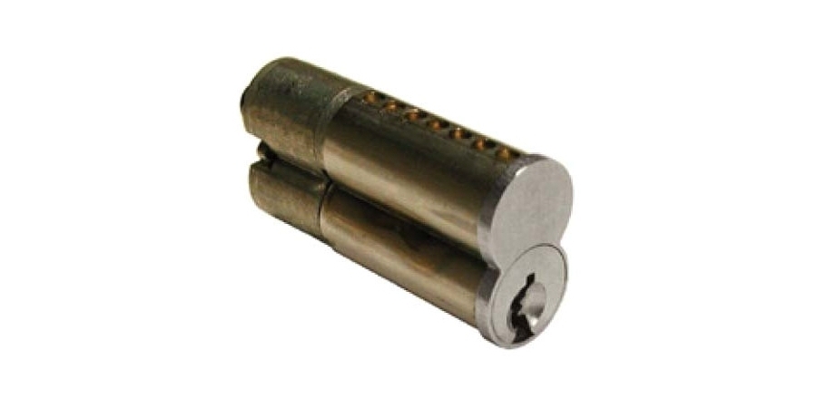 Core A Keyway, Satin Chrome, Glass