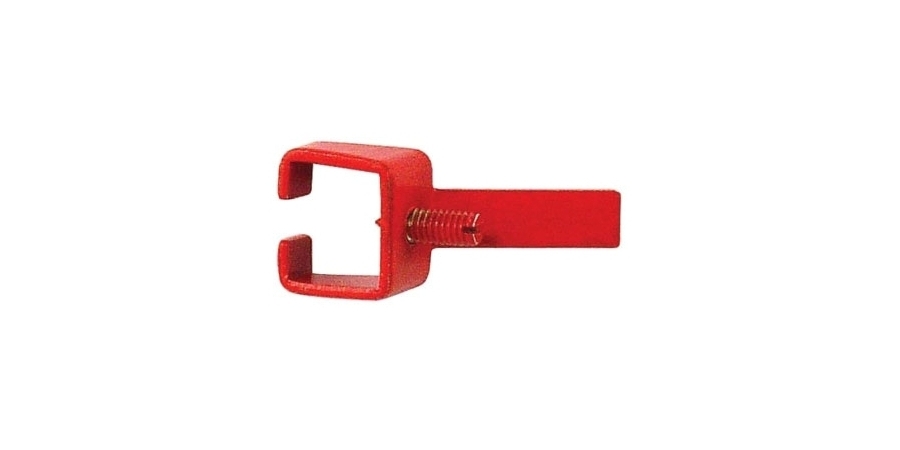 Universal Breaker Lock Out Device, Zinc Plated Steel, WXH: 0.85 x 1.29 in.