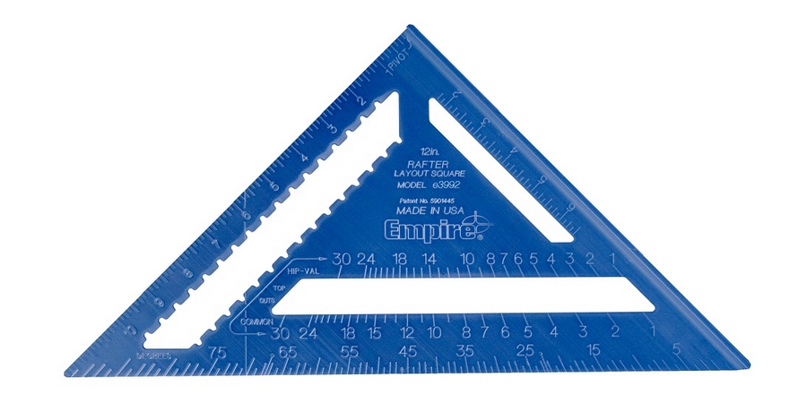 12 IN. TRUE BLUE LASER ETCHED RAFTER SQUARE