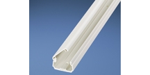 Surface Raceway Channel, PVC, Off White, 0.86 in. (22mm) Height, 120 in ...
