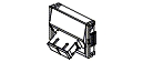 Multimedia Angled Insert, Width 2.05m, Gray