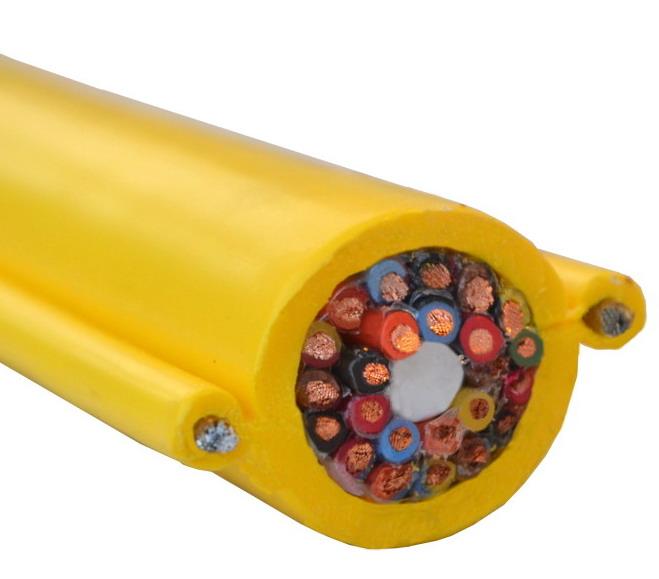 Control Cable, 16 AWG, Stranded, 16, Bare Copper, Yellow
